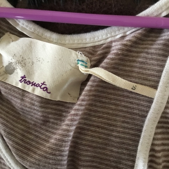 ANTHROPOLOGIE CAMILLE TANK WITH 100% RAW SILK HEM - Picture 7 of 8